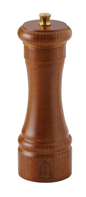 Classic Collection - 15-cm Pepper Mill Traditional Dark Italian Beech Wood
